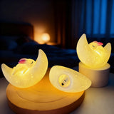 Veilleuse lapin mignon, lampe de chevet et d'ambiance décorative