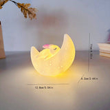 Veilleuse lapin mignon, lampe de chevet et d'ambiance décorative